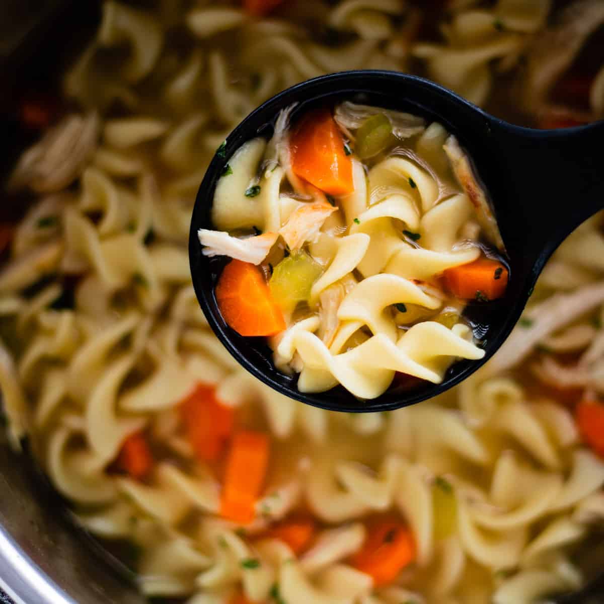 Cozy Up with This Easy Instant Pot Chicken Noodle Soup