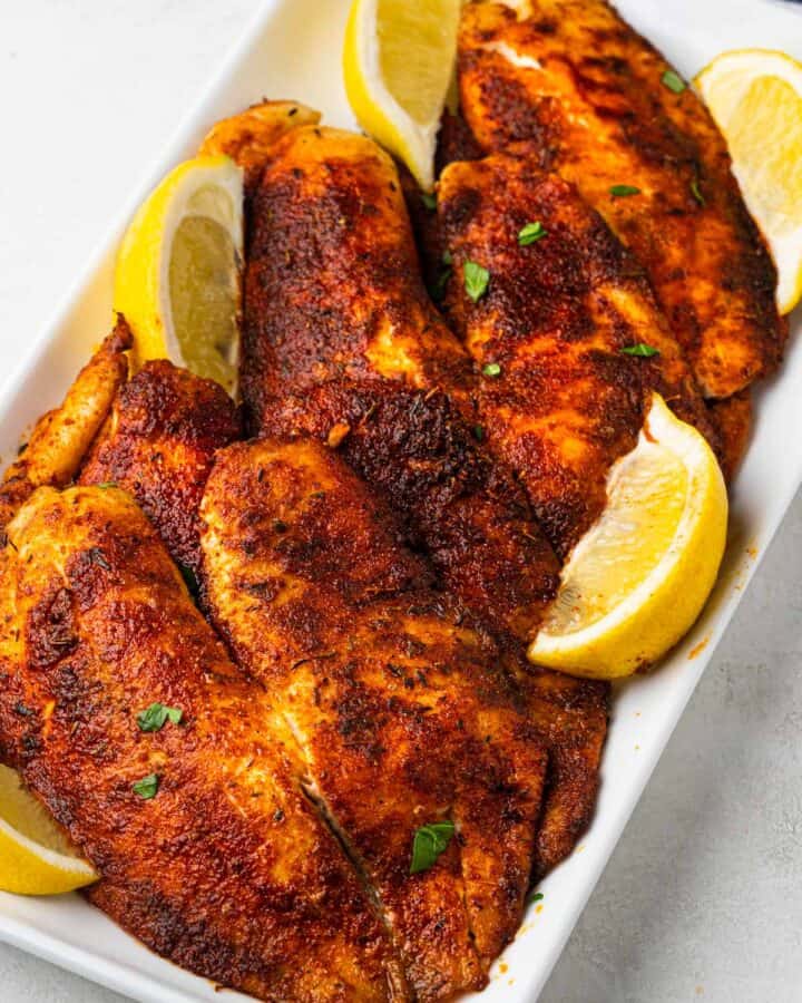 Air Fryer Blackened Tilapia Savory Sweet Spoon