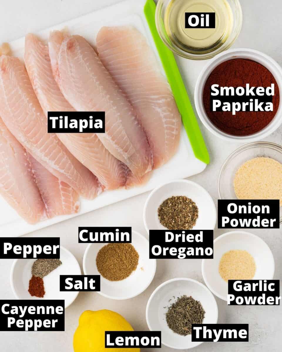 Air Fryer Blackened Tilapia Savory Sweet Spoon