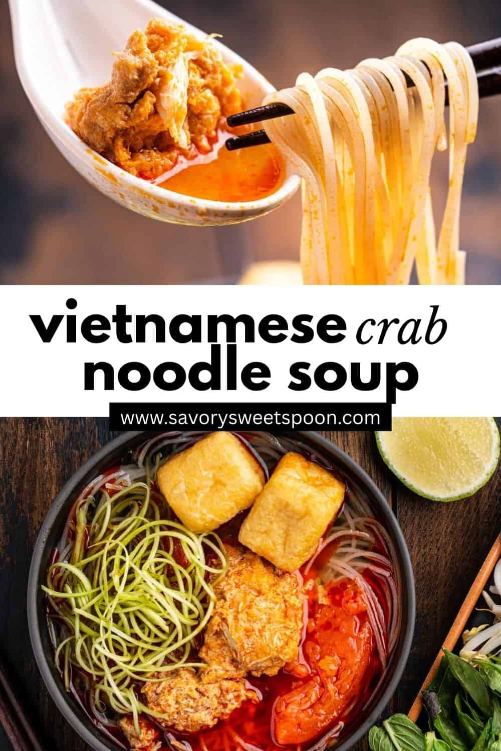 Bún Riêu (Vietnamese Crab Noodle Soup, 30 Minute Version) | Savory ...