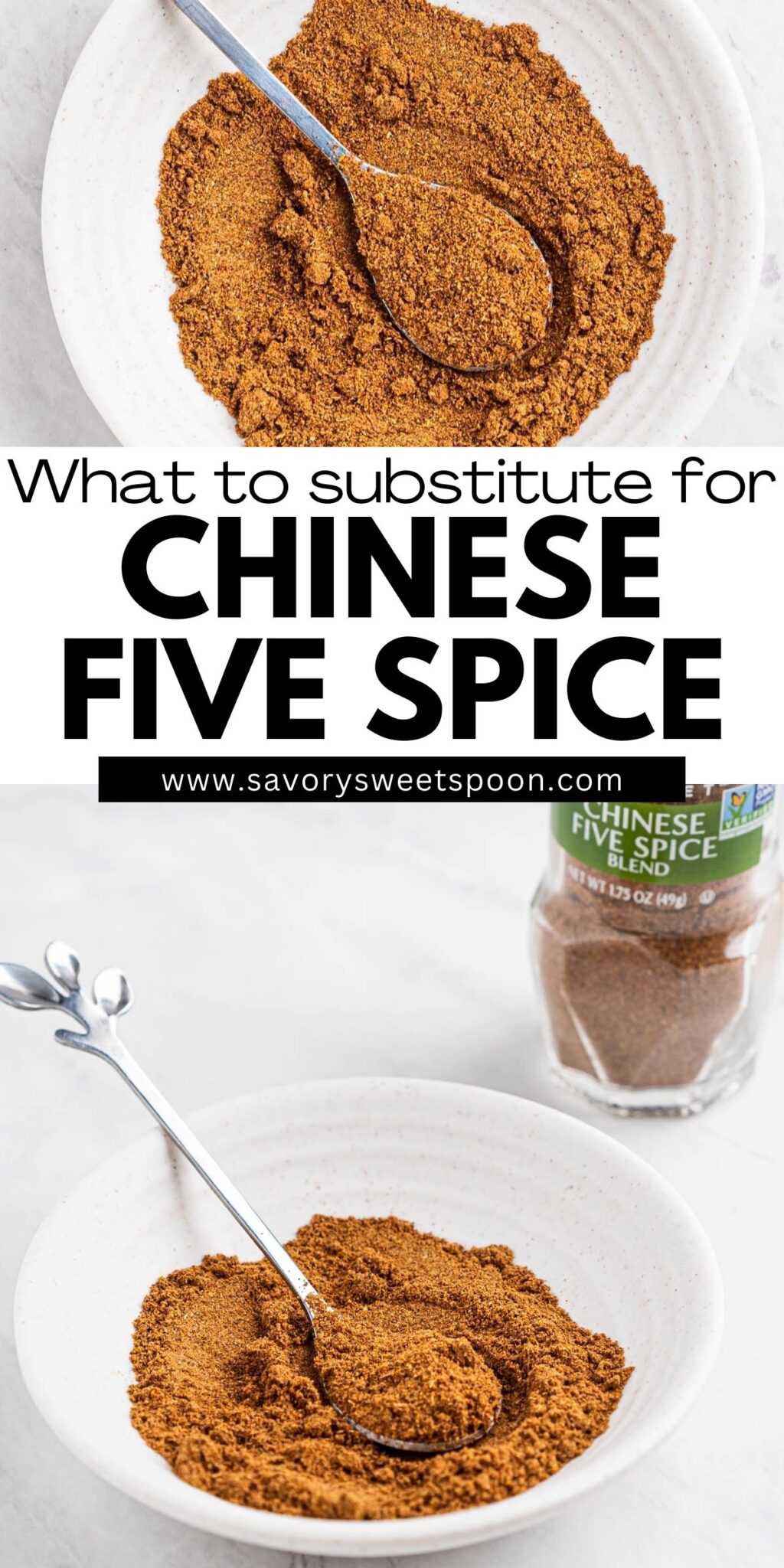 Chinese Five Spice Substitute Savory Sweet Spoon