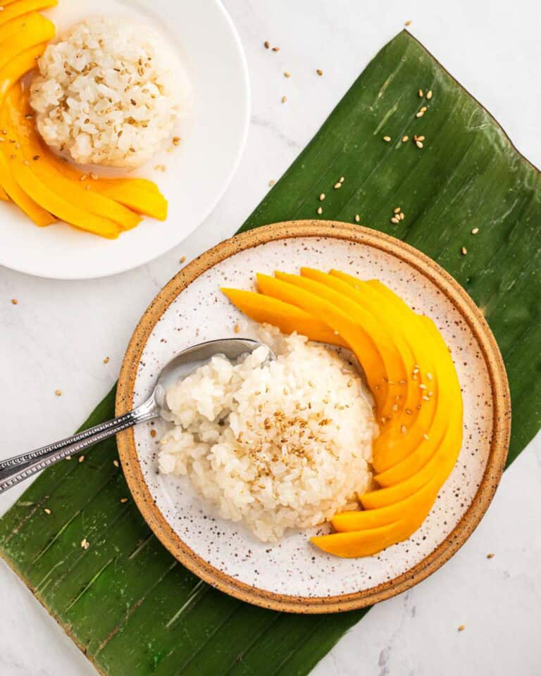 Mango Sticky Rice | Savory Sweet Spoon