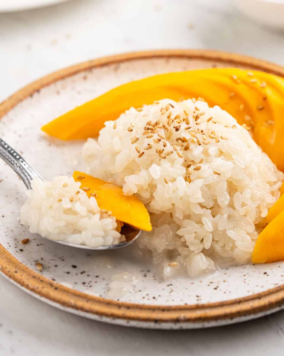 Mango Sticky Rice | Savory Sweet Spoon