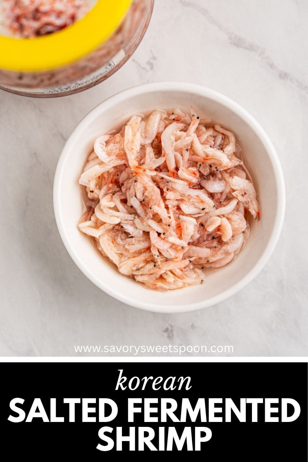 Salted Shrimp (Saeujeot) | Savory Sweet Spoon
